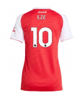 Günstige Arsenal Eberechi Eze #10 Heimtrikot Damen 2025-26 Kurzarm
